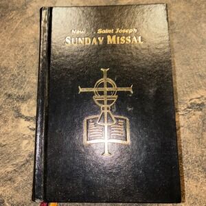 Saint Joseph Sunday Missal New Revised Liturgy Complete Edition Green Leather HC
